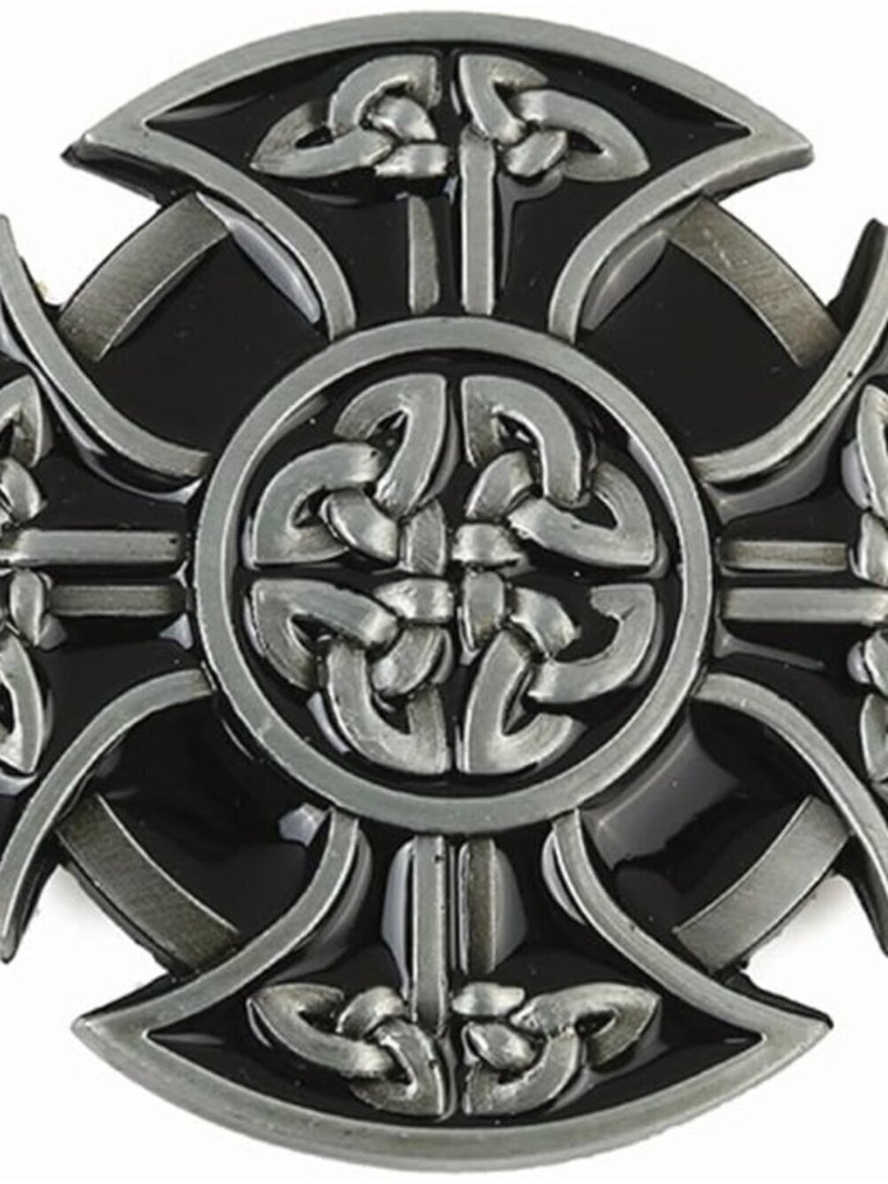 Men's Round Celtic Knot Western Nickel Free Belt Buckles